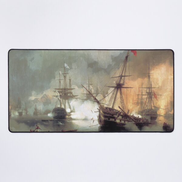Item preview, Ivan Konstantinovich Aivazovsky Battle of Navarino designed and sold by TeeARTHY.