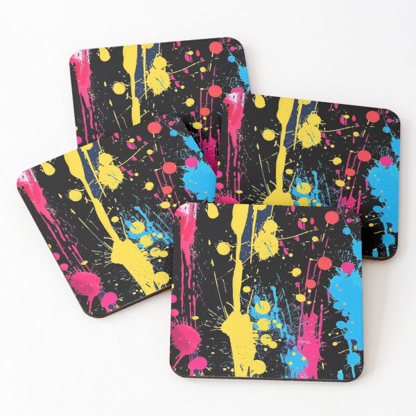 Item preview, Colorful Paint Splatter designed and sold by Myra365Art.