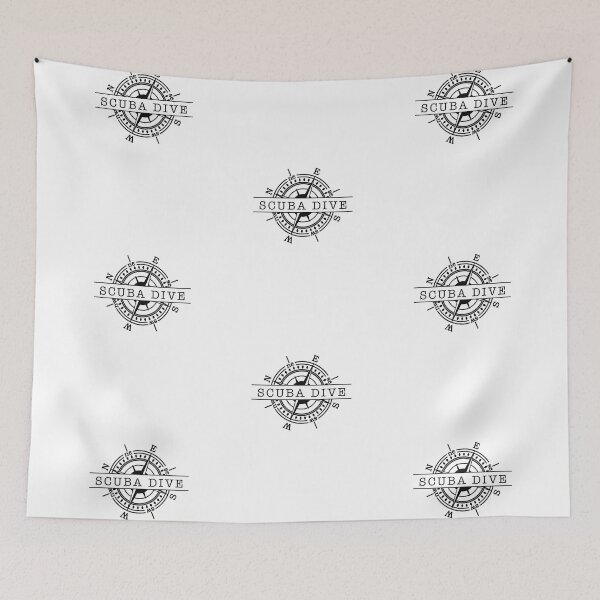 Item preview, Scuba dive, compass design, all profit supports ocean conservation  designed and sold by seekingclarity.