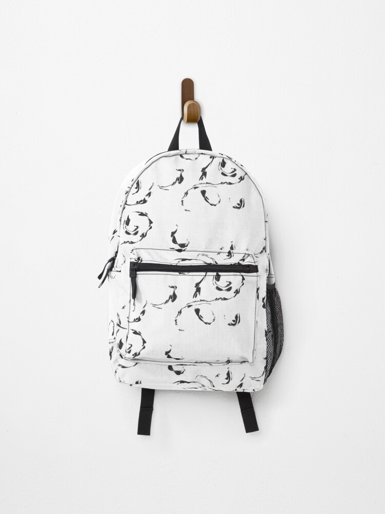 Thumbnail 1 of 3, Backpack, Abstract Ink designed and sold by SpnlyMee.