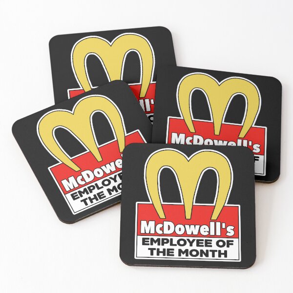 Item preview, McDowell's Employee Of The Month (Red) designed and sold by acquiesce13.