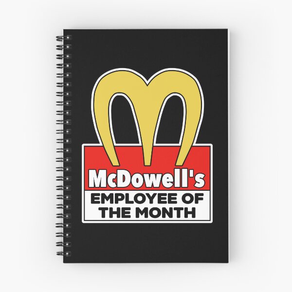 Item preview, McDowell's Employee Of The Month (Red) designed and sold by acquiesce13.