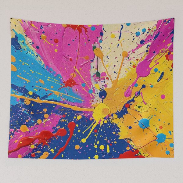 Item preview, Colorful Paint Splatter designed and sold by Myra365Art.