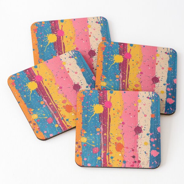 Item preview, Colorful Paint Splatter designed and sold by Myra365Art.