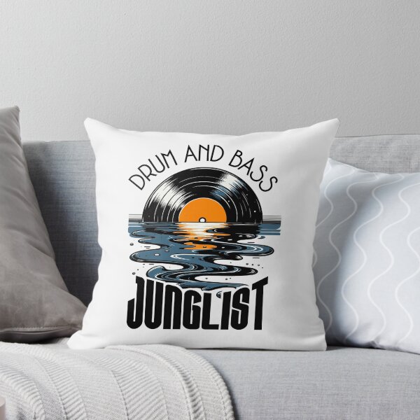 Item preview, JUNGLIST  - Liquid Vinyl  (black/orange)  designed and sold by Discothreadz.