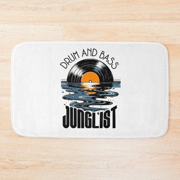 Item preview, JUNGLIST  - Liquid Vinyl  (black/orange)  designed and sold by Discothreadz.