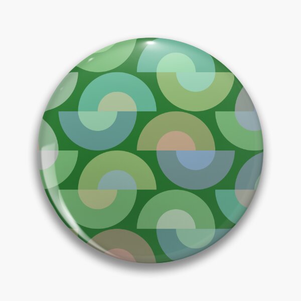 Item preview, Colorful Circular Rhythm Semicircles Multicolor Geometric Shapes Circles designed and sold by EvergreenMotifs.