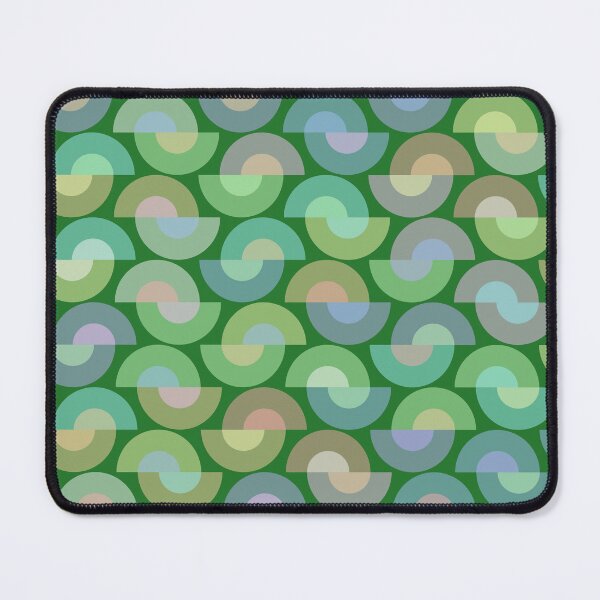 Item preview, Colorful Circular Rhythm Semicircles Multicolor Geometric Shapes Circles designed and sold by EvergreenMotifs.