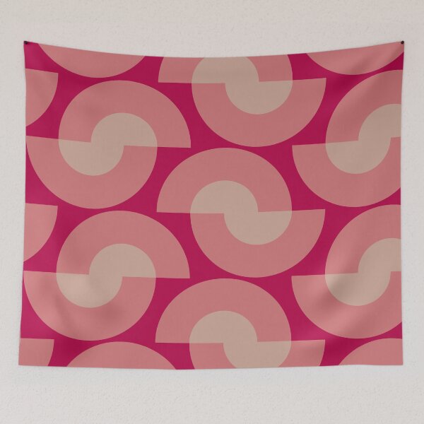 Item preview, Colorful Circular Rhythm Semicircles Multicolor Geometric Shapes Circles designed and sold by EvergreenMotifs.