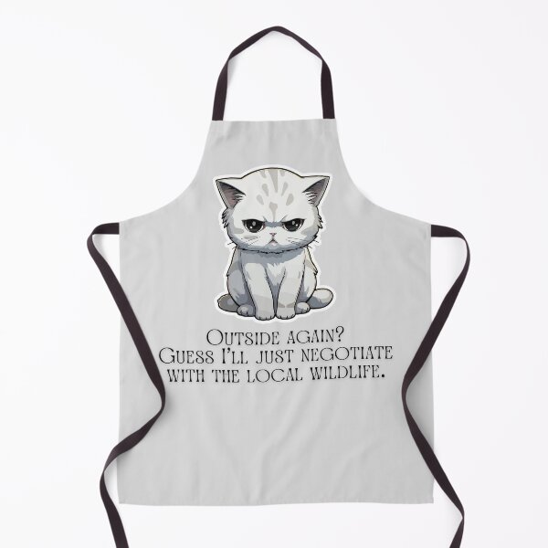 Item preview, Outdoor Cat #catindoor #catcare #catsafety #catoutdoors #outdoorcat designed and sold by Anna Halasek.