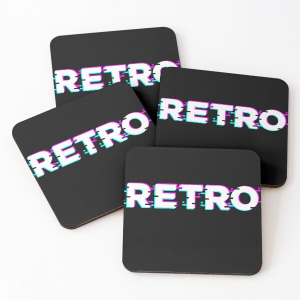 Item preview, Retro Glitch Effect Typography Design - Vibrant Vintage Style designed and sold by TOA Timeless Original Apparel.