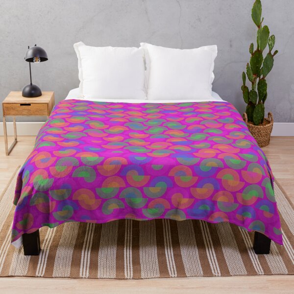 Item preview, Semicírculos circulares multicolores en forma de media luna Círculos de media luna coloridos designed and sold by EvergreenMotifs.