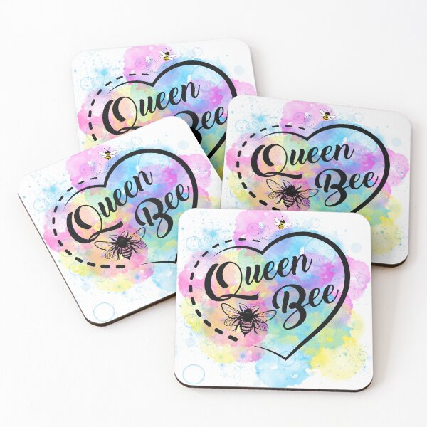 Item preview, Queen Bee Heart Watercolor Design designed and sold by TOA Timeless Original Apparel.