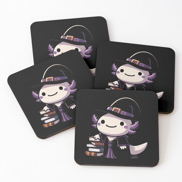 Item preview, Axolotl Witch - Cute Halloween designed and sold by Nostalgia Busters.