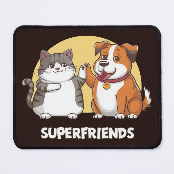 Item preview, superfriends kitten puppy friendship designed and sold by digilabs.
