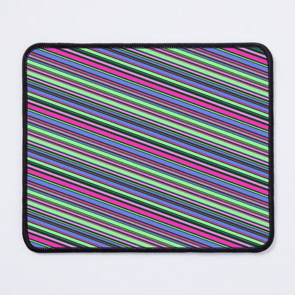 Item preview, Rainbow Stripes Dazzling Neon Visual Appeal Aesthetic Illustration  designed and sold by EvergreenMotifs.