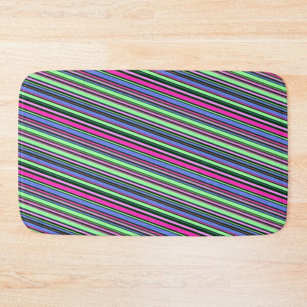 Item preview, Rainbow Stripes Dazzling Neon Visual Appeal Aesthetic Illustration  designed and sold by EvergreenMotifs.