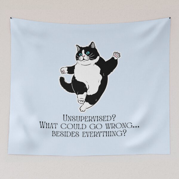 Item preview, Outdoor Cat #catindoor #catcare #catsafety #catoutdoors #outdoorcat designed and sold by Anna Halasek.