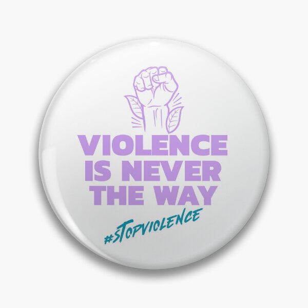 Item preview, Violence is never the way designed and sold by 87-Aesthetics.