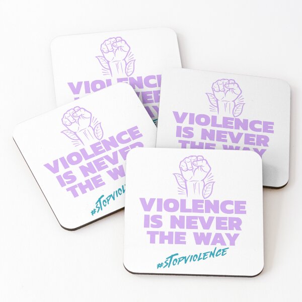 Item preview, Violence is never the way designed and sold by 87-Aesthetics.