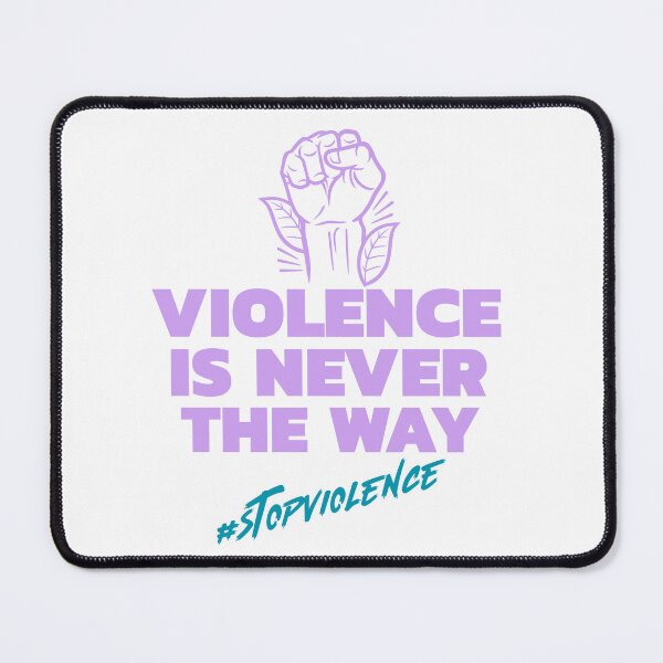 Item preview, Violence is never the way designed and sold by 87-Aesthetics.