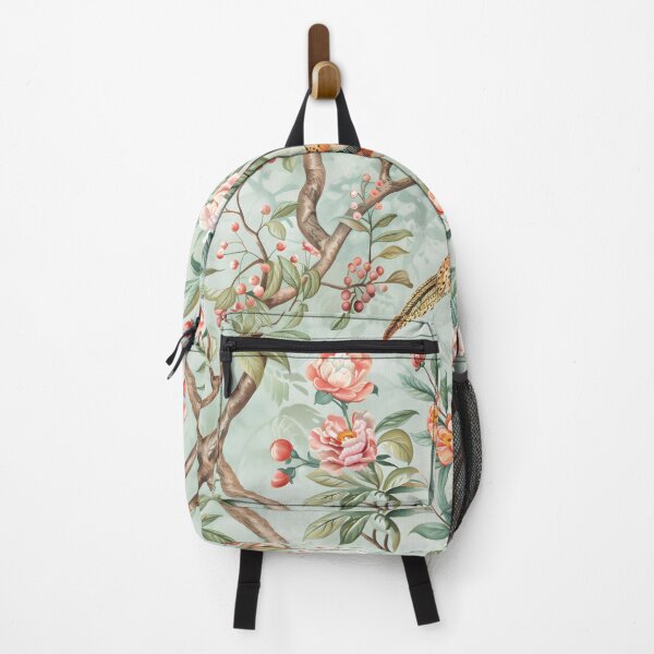 Item preview, Twisting Branches Pheasant Chinoiserie Chintz designed and sold by TheChinoiserie.