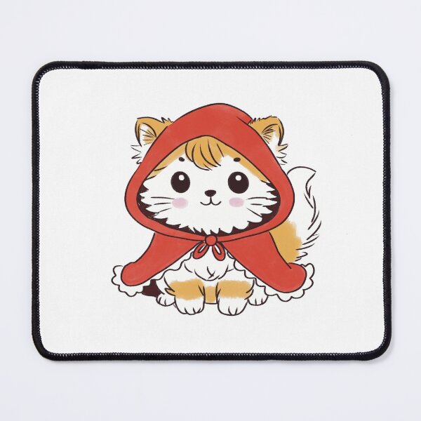 Item preview, Little Red Riding Hood cat designed and sold by WowCustomDesign.