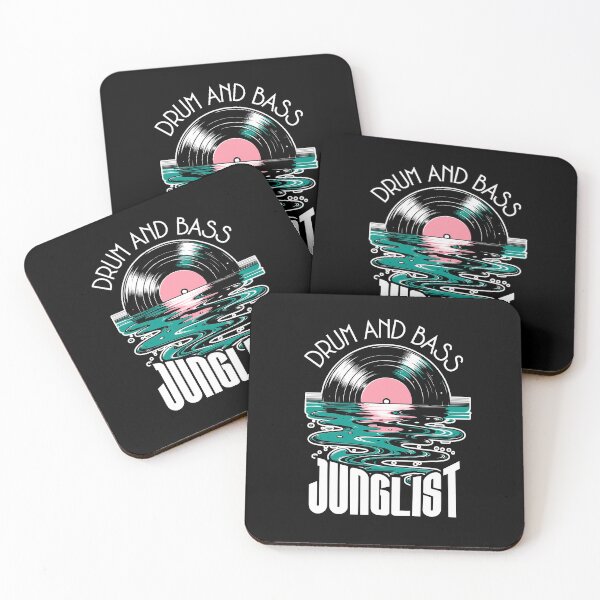 Item preview, JUNGLIST  - Liquid Vinyl (white/pink)  designed and sold by Discothreadz.
