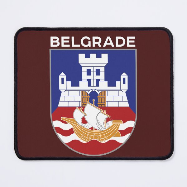 Item preview, Belgrade Coat of Arms designed and sold by SerwearStore.