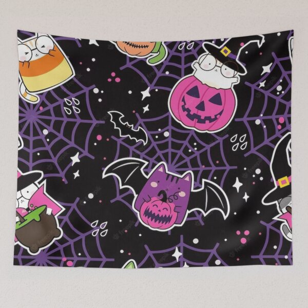 Item preview, Relaxed beagles on Halloween designed and sold by JonysCreativeDesigns.