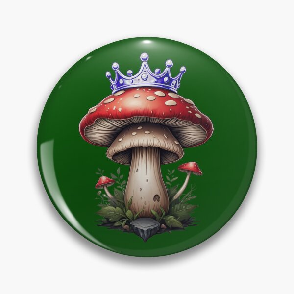 Item preview, King Mushroom Blue  designed and sold by Robertworkshop.