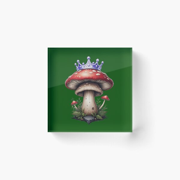 Item preview, King Mushroom Blue  designed and sold by Robertworkshop.