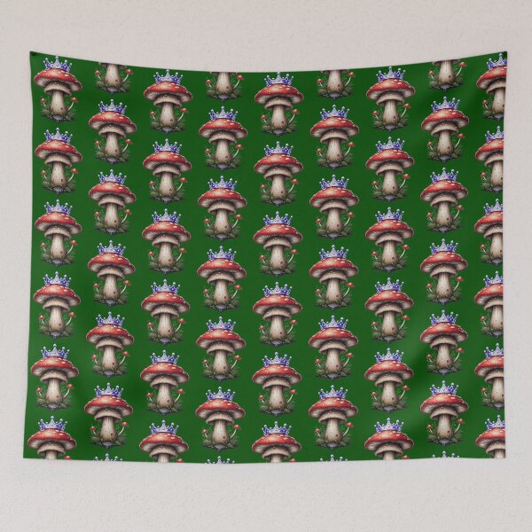 Item preview, King Mushroom Blue  designed and sold by Robertworkshop.