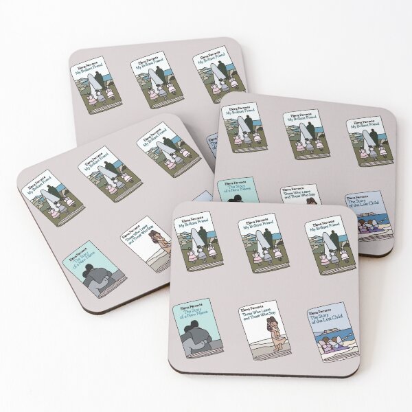 Item preview, The Neapolitan Novels books designed and sold by lalashellsArt.