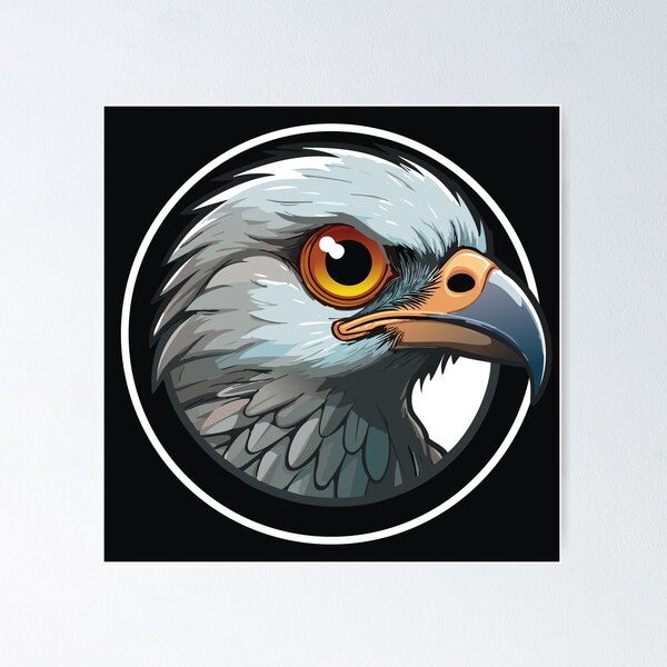 Item preview, Bird of prey_head_two designed and sold by designseventy.