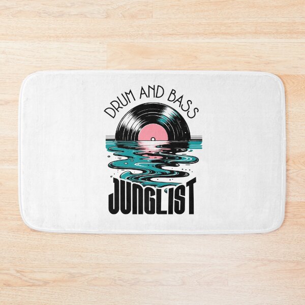 Item preview, JUNGLIST  - Liquid Vinyl (black/pink)  designed and sold by Discothreadz.