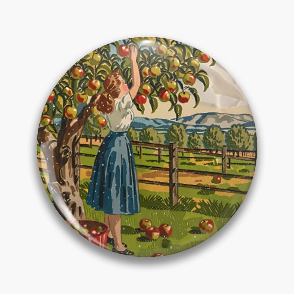 Item preview, Happiness in the apple orchard designed and sold by PTDIGITALART88.