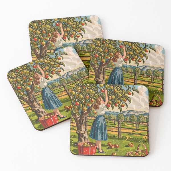 Item preview, Happiness in the apple orchard designed and sold by PTDIGITALART88.