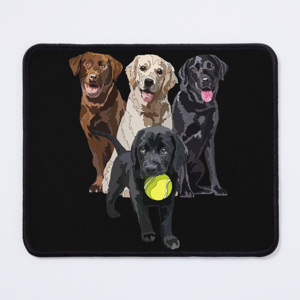 Item preview, Happy Labradors And A Puppy designed and sold by Just-Arts-4U.