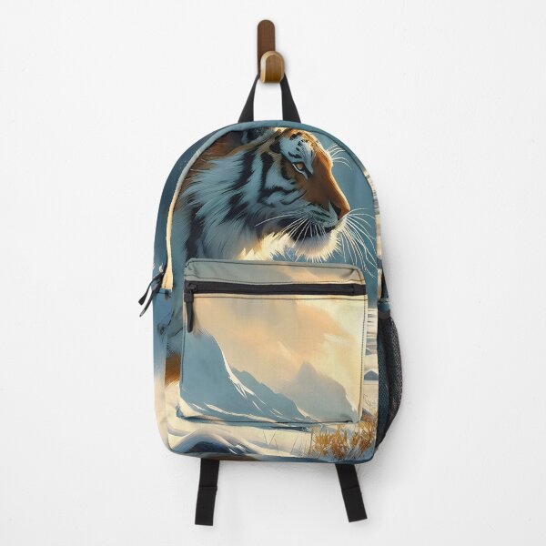 Item preview, Majestic Tiger in Winter Wonderland designed and sold by CitrineLinker.