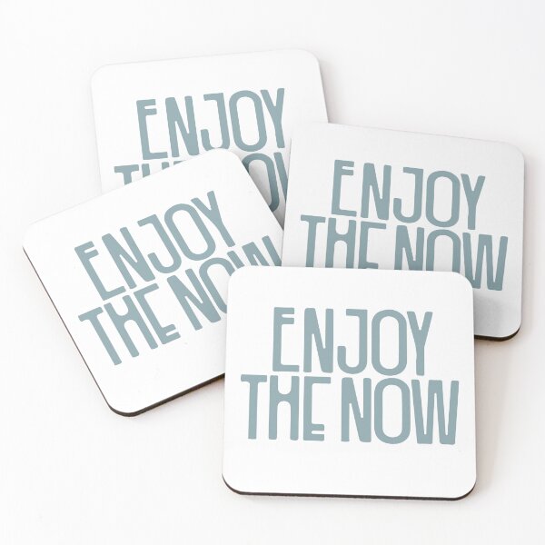 Item preview, Enjoy the Now Blue designed and sold by elmma design.