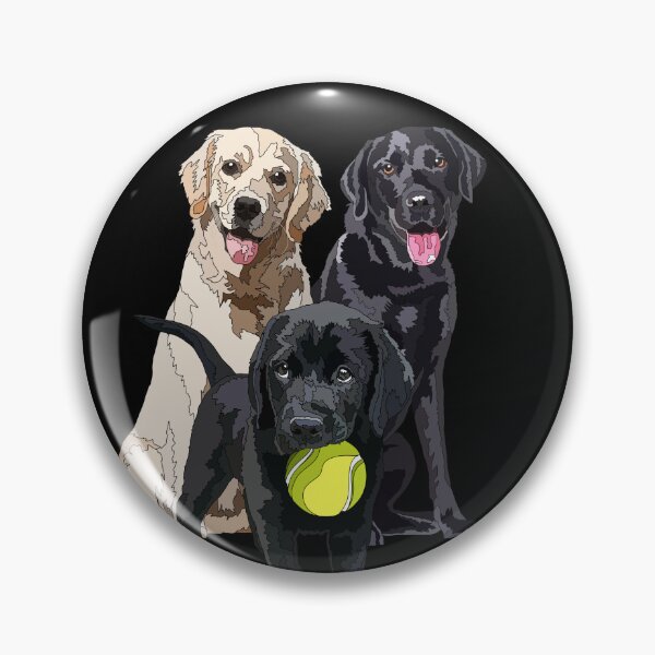 Item preview, Happy Labradors And A Puppy designed and sold by Just-Arts-4U.