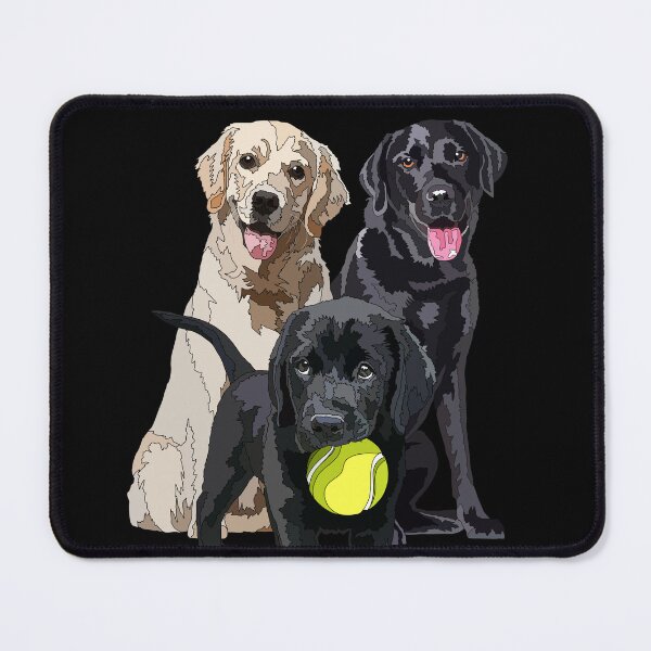 Item preview, Happy Labradors And A Puppy designed and sold by Just-Arts-4U.
