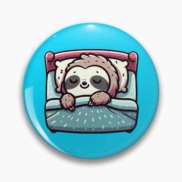 Item preview, Sleeping Sloth - Peaceful Charming designed and sold by Nostalgia Busters.