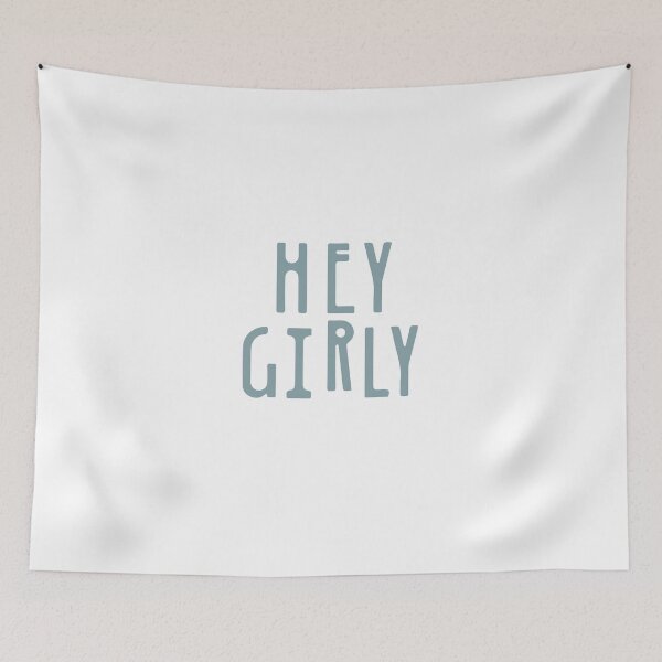 Item preview, Hey Girly Blue designed and sold by elmma design.