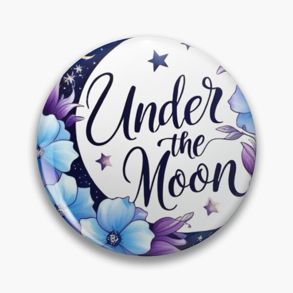 Item preview, Moon flowers designed and sold by LittleBlueBuds.