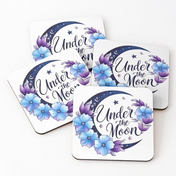 Item preview, Moon flowers designed and sold by LittleBlueBuds.