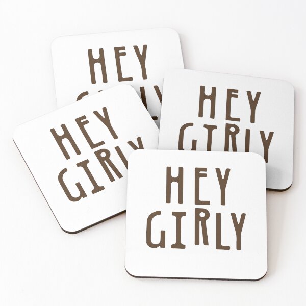 Item preview, Hey Girly Brown designed and sold by elmma design.