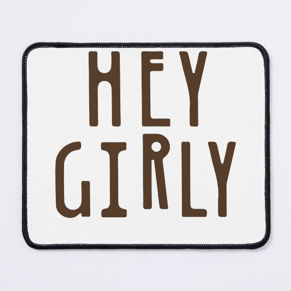 Item preview, Hey Girly Brown designed and sold by elmma design.