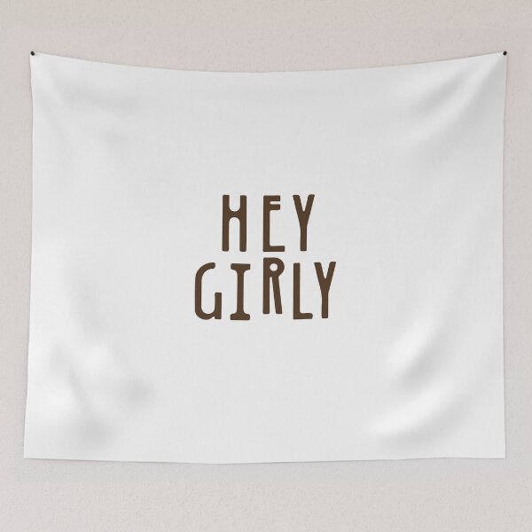 Item preview, Hey Girly Brown designed and sold by elmma design.